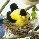 Stuffed Plush Gold Finch