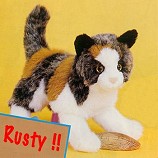 Stuffed Plush Calico Cat from Stuffed Ark