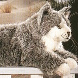 Stuffed Plush Maine Coon Cat from Stuffed Ark