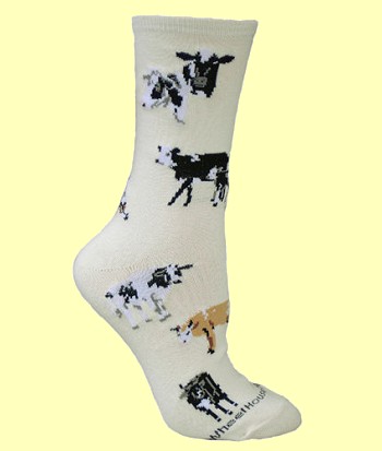 Cow Socks from Critter Socks