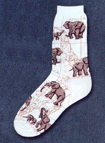 Elephant Socks from Critter Socks