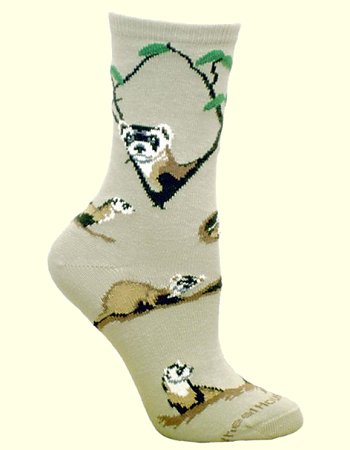 Ferret Socks from Critter Socks