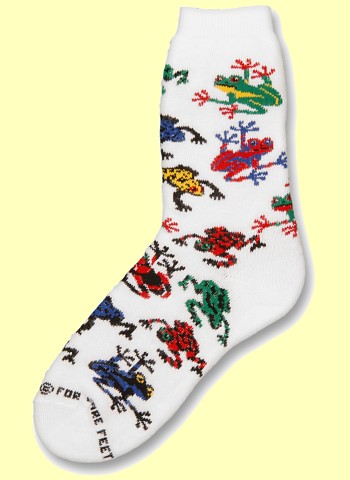 Tree Frog Socks from Critter Socks