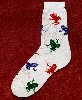 Tree Frogs Stylish Lightweight Socks