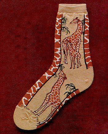 Giraffe Socks from Critter Socks
