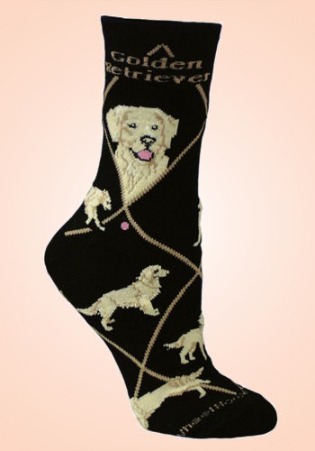 Golden Retriever Socks from Critter Socks