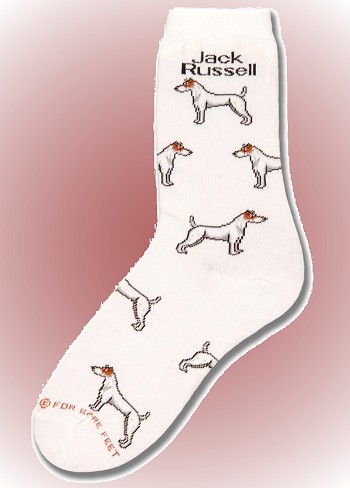 Jack Russell Socks from Critter Socks