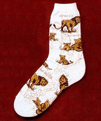 Lion Socks from Critter Socks