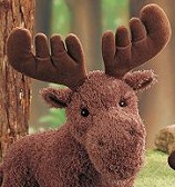 Stuffed Plush Moose from Stuffed Ark