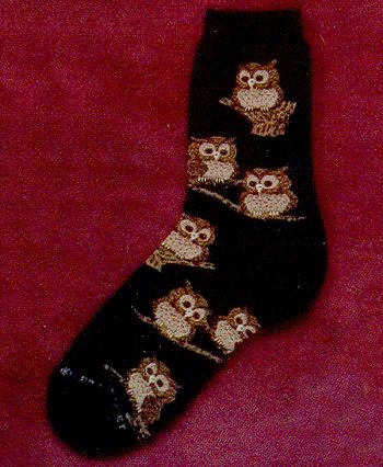 Owl Socks from Critter Socks