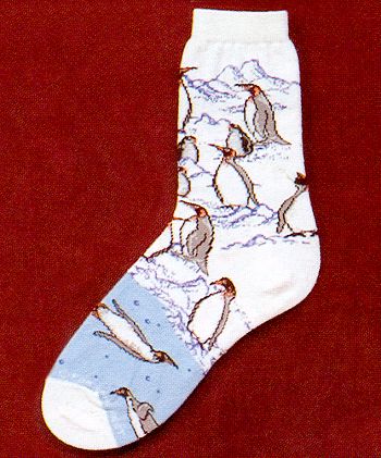 Penguins and Icebergs from Critter Socks