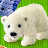 Stuffed Plush Polar Bears from Stuffed Ark