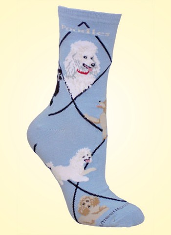 Poodle Socks from Critter Socks