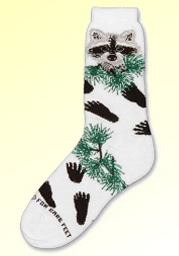Raccoon Socks from Critter Socks