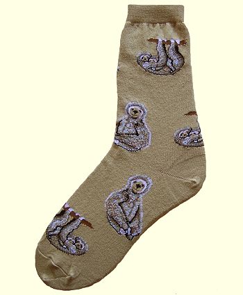 Sloth Socks from Critter Socks