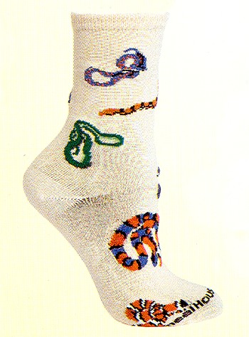 Snake Socks from Critter Socks
