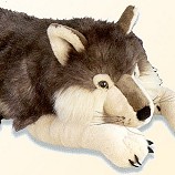 Stuffed Plush Wolf from Stuffed Ark