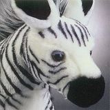 Stuffed Plush Zebra from Stuffed Ark